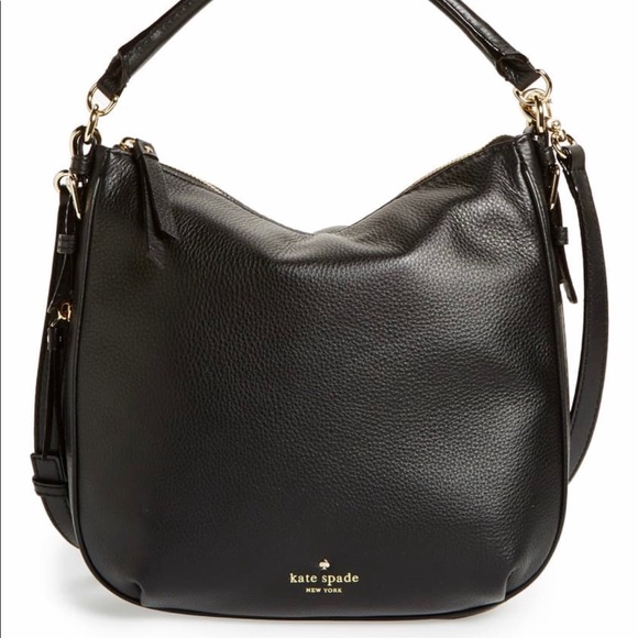 kate spade Handbags - Kate ♠️ cobble hill small Ella pebble leather blk